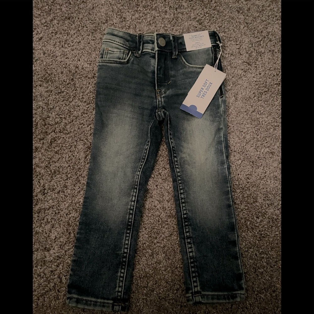 New H&M 2T Boys Skinny Fit Jeans